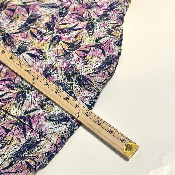 Robert Graham Shirt Mens Size 2XL Rory Classic Fit Linen Cotton Floral Print - Picture 8 of 11